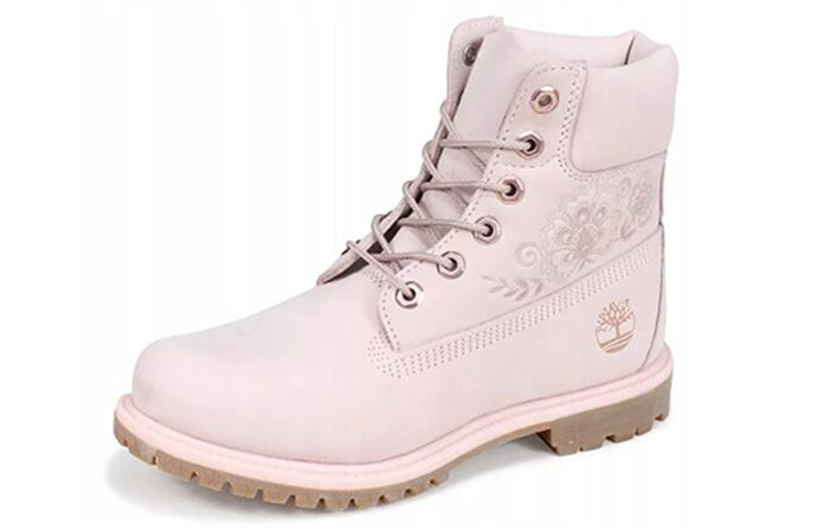 (W) Timberland 6-Inch PRM Waterproof Embossed Boots 'Pink' 圖 5