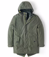 Timberland Insulated Waterproof 3-in-1 Parka in Olive Green A1YFF-A58 Timberland Insulated Waterproof 3-in-1 Parka in Olive Green A1YFF-A58