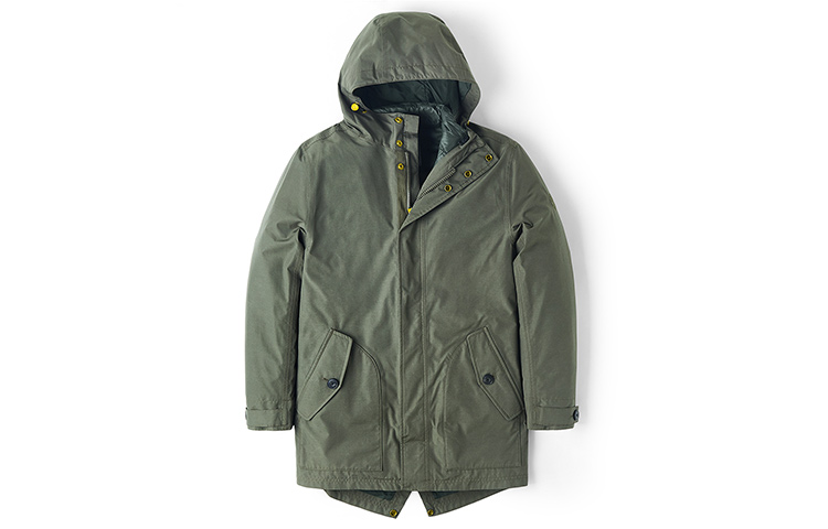 Order Timberland Jaket Kalin Air Tahan 3-dalam-1 Hijau Zaitun A1YFF-A58