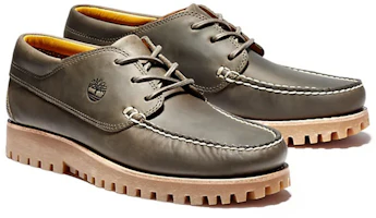 Lookbook Timberland添柏嵐 Jackson's Landing 耐磨防滑休閒板鞋 軍綠色