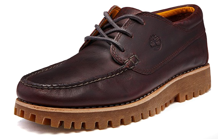 Shop Timberland Jackson's Landing Moc Toe Oxford 'Burgundy' A2HYM-C60