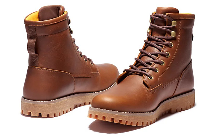 Lookbook 添柏岚Jackson's Landing棕色牛津靴 A2KJTF13