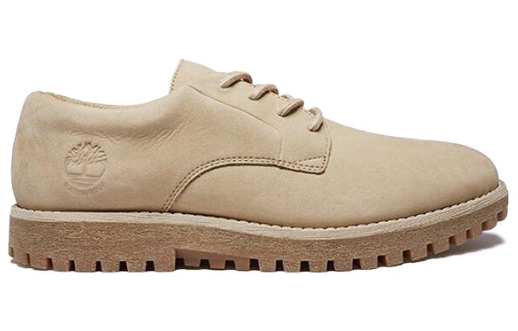 Order Timberland添柏嵐 Jacksons Landing 皮革商務休閒鞋 寬版 米黃色