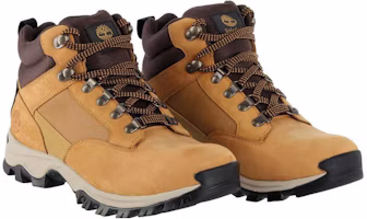 Shop Timberland 添柏岚 Keele Ridge 防滑防水 中幫 戶外功能鞋 男款 黃色