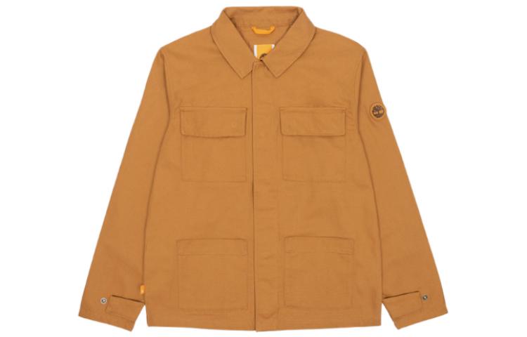 Timberland Khaki Outdoor Casual Workwear Multi-Pocket Jacket A278U-P47