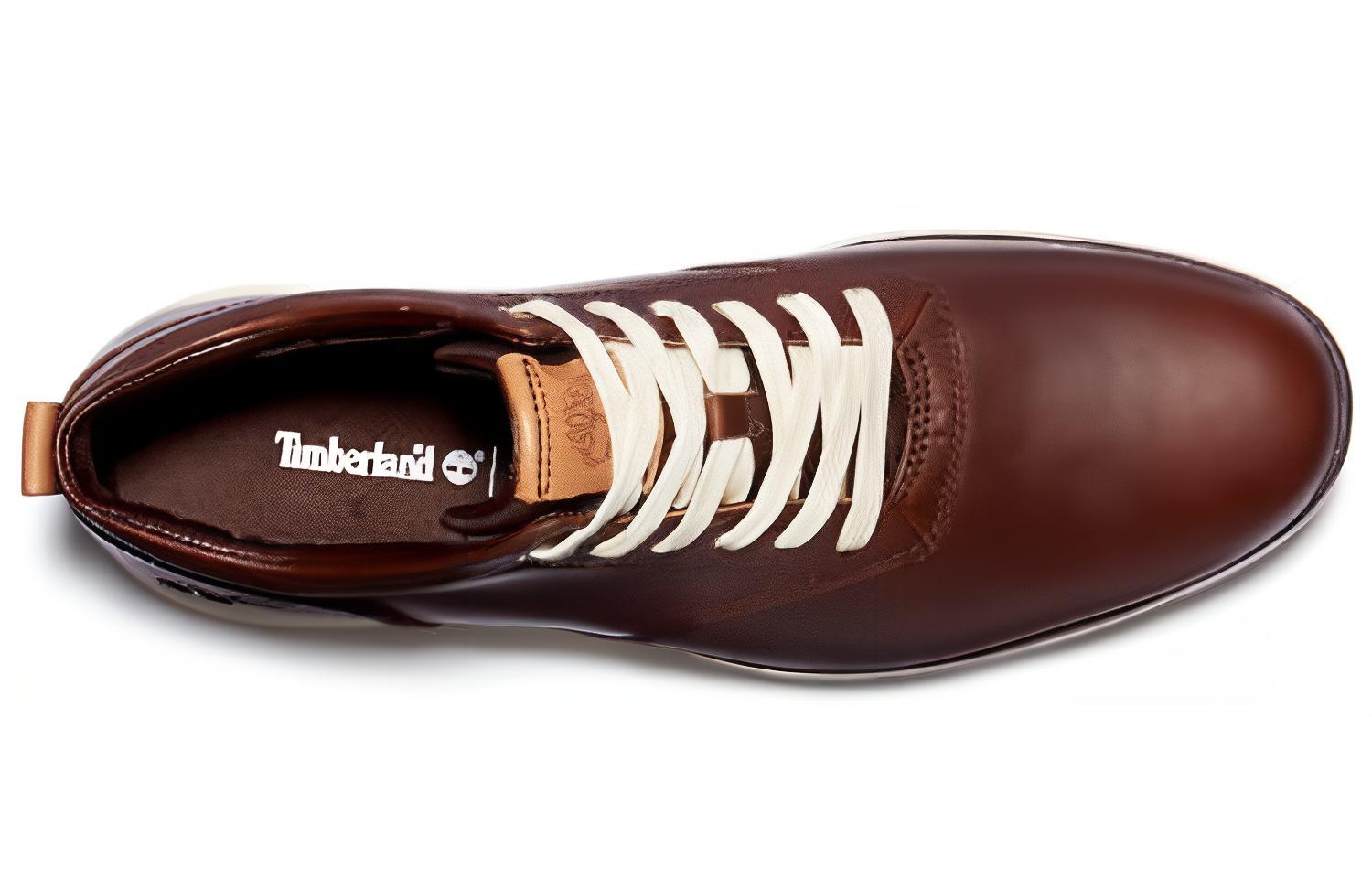 Lookbook Timberland添柏嵐 Killington 低筒查卡 防滑舒適 牛津板鞋 棕紅色