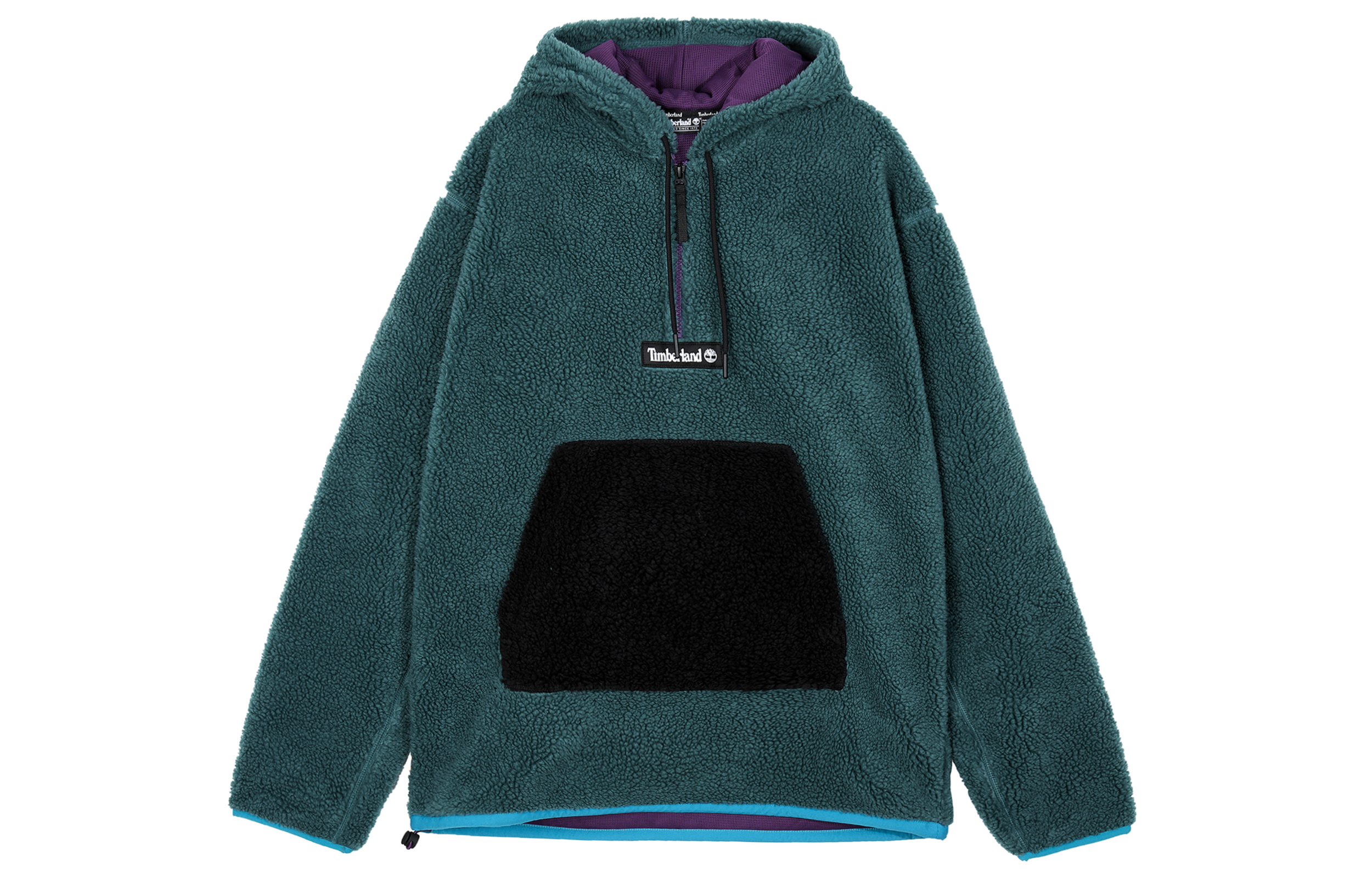 Timberland Lake Blue Fleece-Lined Hoodie A2AVM-AQ5