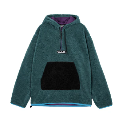 Timberland Lake Blue Fleece-Lined Hoodie A2AVM-AQ5