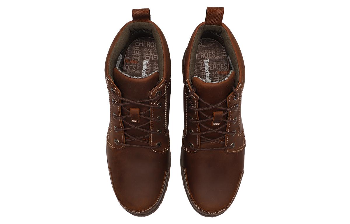 Shop Timberland Larchmont II Wasserdichte Chukka Stiefel ''Braun'' A42T9F13