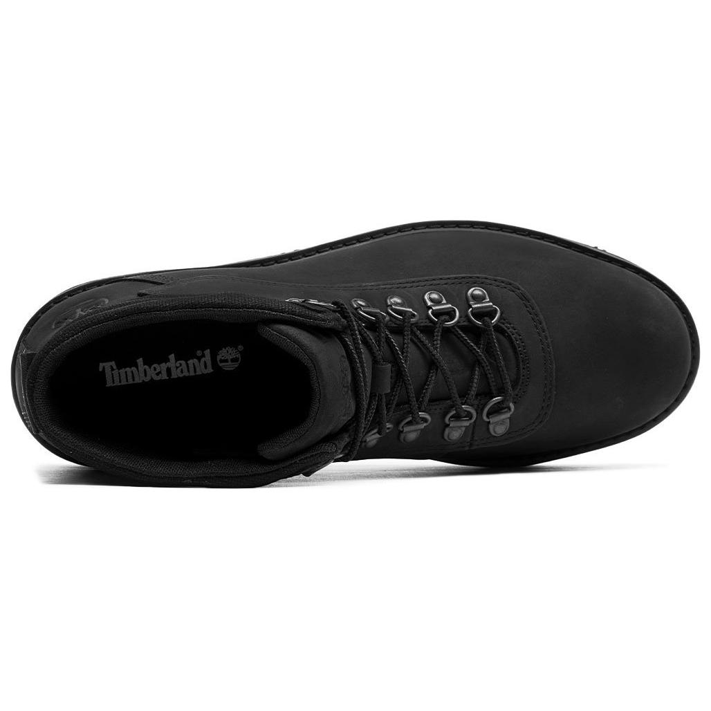 Lookbook Timberland Leather Casual Boots 'Black' A2QJ4015