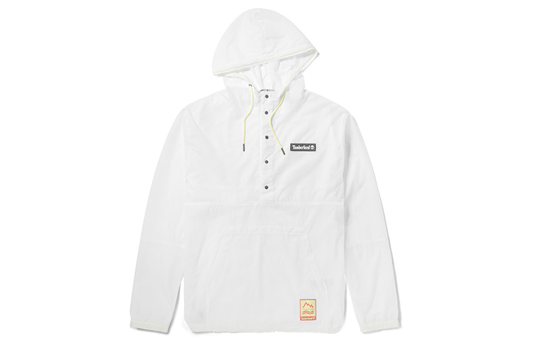 Timberland Lightweight Breathable Hooded Jacket White A2D56-100