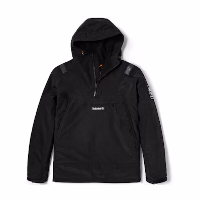 Timberland Lightweight Half-Zip Logo Jacket Black A24EU-001