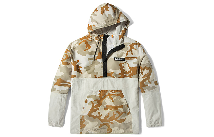 Timberland Lightweight Hoodie Pullover White Sand Camo A2FNU-BU2