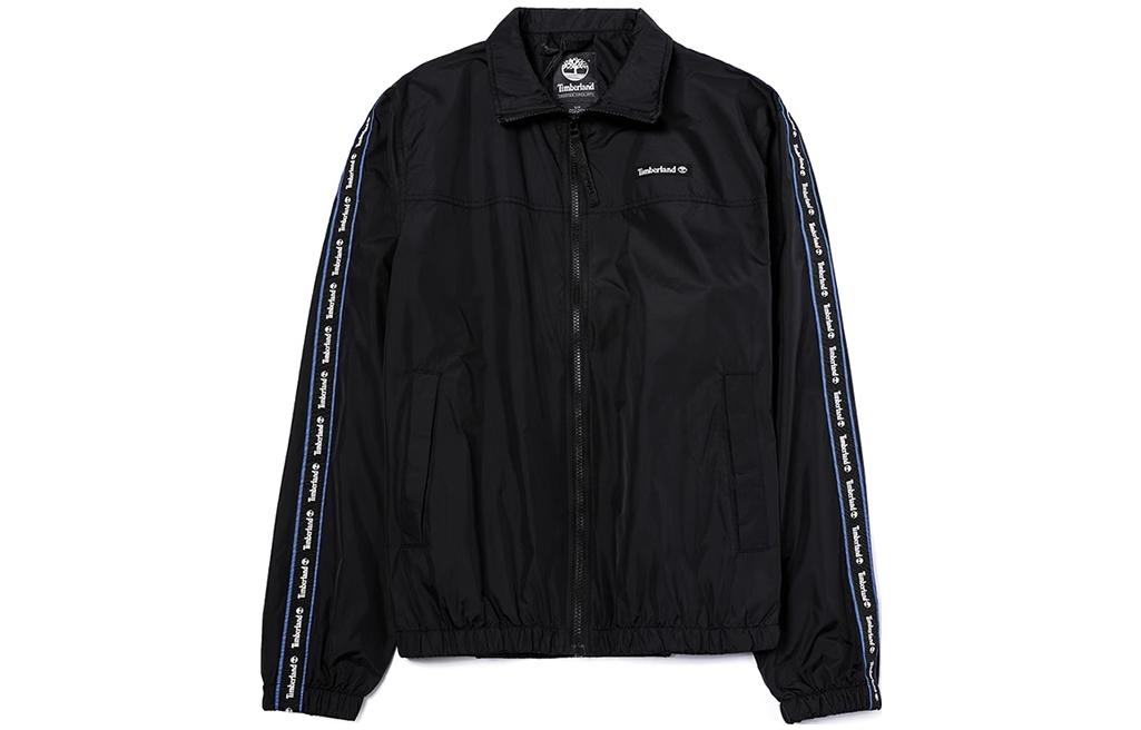 Timberland Lightweight Solid Straight-Cut Sports Jacket Black TB0A1-O8U