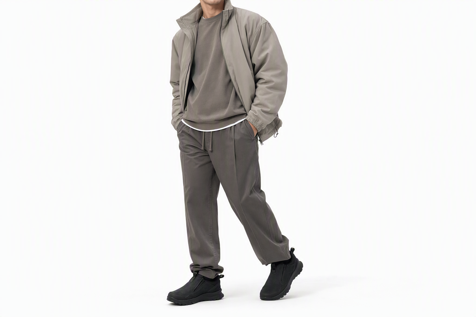 Order 添柏岚 Lincoln Peak 舒適 耐磨 低筒 運動休閒鞋 男款 黑色