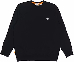 Timberland Logo Embroidered Crewneck Sweatshirt Black A5SF8-001 Timberland Logo Embroidered Crewneck Sweatshirt Black A5SF8-001