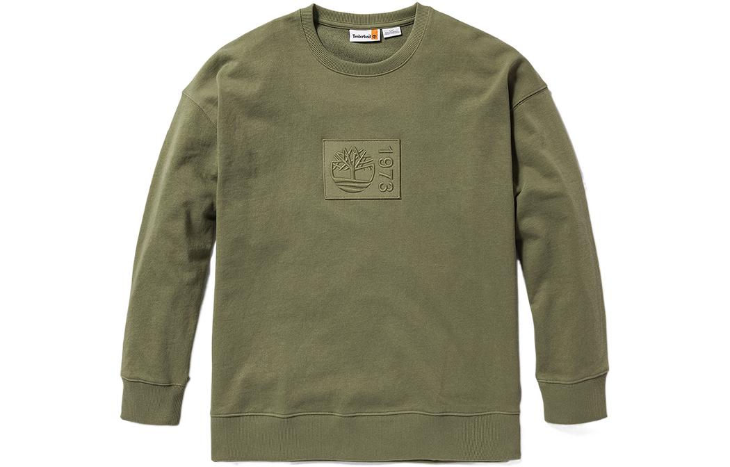 Timberland Logo Embroidered Sweatshirt Unisex - Kassel Green A6QSH-590