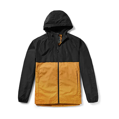 Timberland Logo Outdoor Colorblock Hoodie Jacket - Wheat A21VA-P56