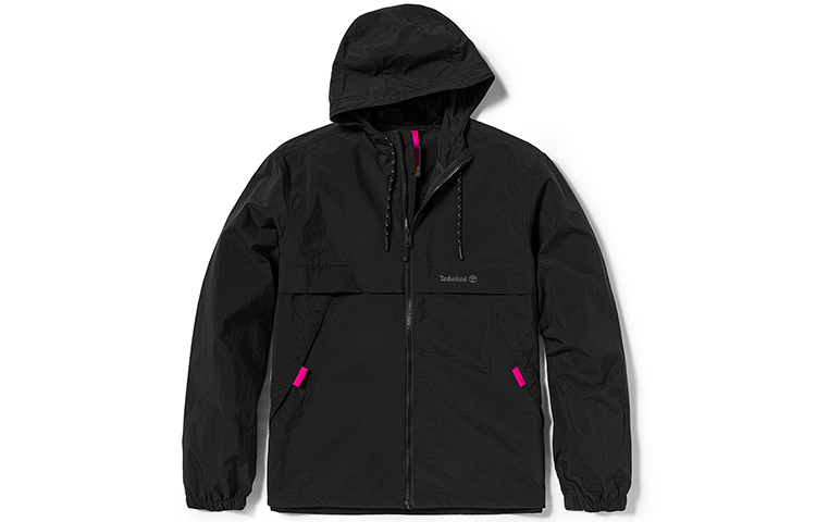 Timberland Logo Print Zip-Up Hoodie Jacket A6RAD-001 圖 2