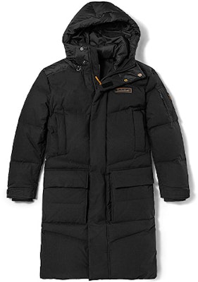 Timberland Long Down Jacket with Hood Winter Coat Black A2G36-001 Order Timberland Long Down Jacket with Hood Winter Coat Black A2G36-001