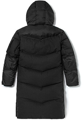 Timberland Long Down Jacket with Hood Winter Coat Black A2G36-001 Lookbook Timberland Long Down Jacket with Hood Winter Coat Black A2G36-001