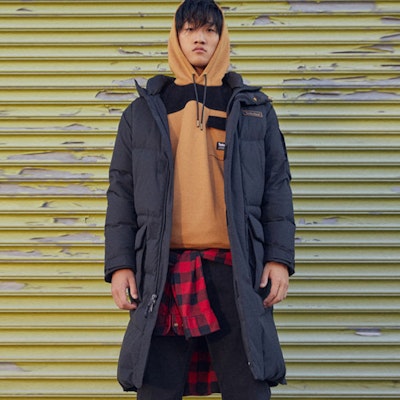 Timberland Long Down Jacket with Hood Winter Coat Black A2G36-001 Purchase Timberland Long Down Jacket with Hood Winter Coat Black A2G36-001