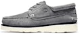 Timberland 3 Eye Wedge Narrow Fit Kasut Oxford 'Suede Kelabu Medium' A2NV3033