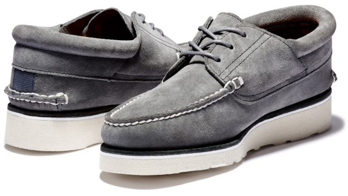 Timberland 3 Eye Wedge Narrow Fit Kasut Oxford 'Suede Kelabu Medium' A2NV3033 Lookbook Timberland 3 Eye Wedge Narrow Fit Kasut Oxford 'Suede Kelabu Medium' A2NV3033
