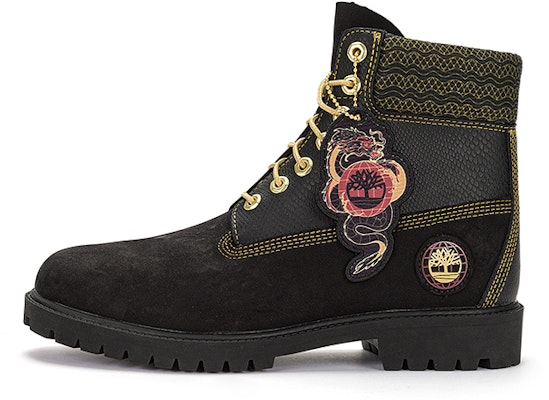 (Women) Timberland Lunar New Year 6 Inch Lace Up Boots 'Black Nubuck' A28MBW Buy (Women) Timberland Lunar New Year 6 Inch Lace Up Boots 'Black Nubuck' A28MBW