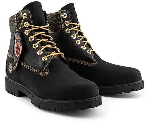 (Women) Timberland Lunar New Year 6 Inch Lace Up Boots 'Black Nubuck' A28MBW Shop (Women) Timberland Lunar New Year 6 Inch Lace Up Boots 'Black Nubuck' A28MBW