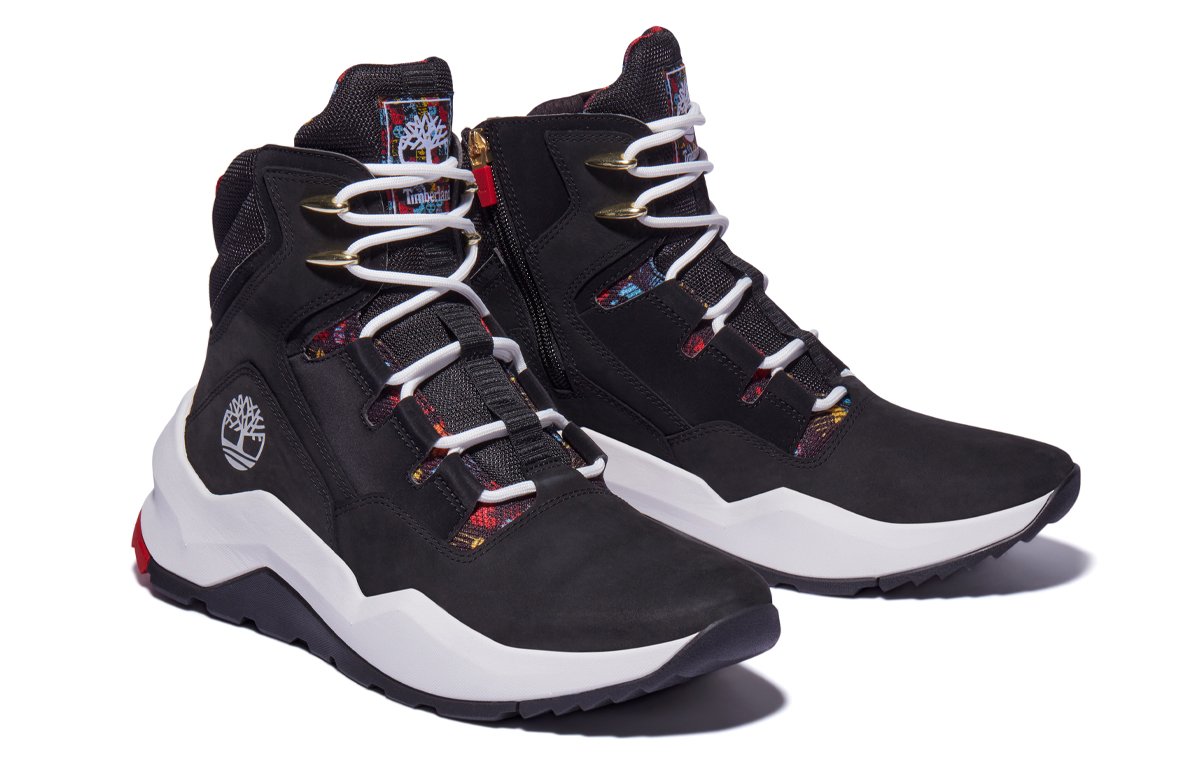 Lookbook Timberland Madbury ''Schwarz Seitlicher Reißverschluss Wasserdicht'' A2PTC001