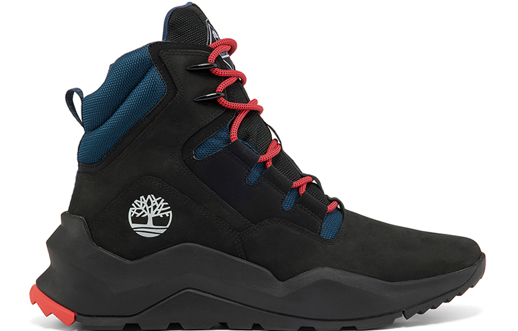 Order Timberland Madbury Stivale Impermeabile con Zip Laterale ''Nero Nubuck Blu'' A2GZVW