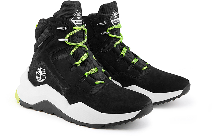 Shop Timberland Madbury Femme ''Noir Vert Néon'' A2HGQW