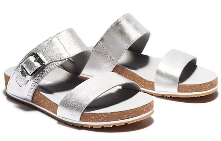 Order 添柏岚 Malibu Wave 2波段涼鞋 銀