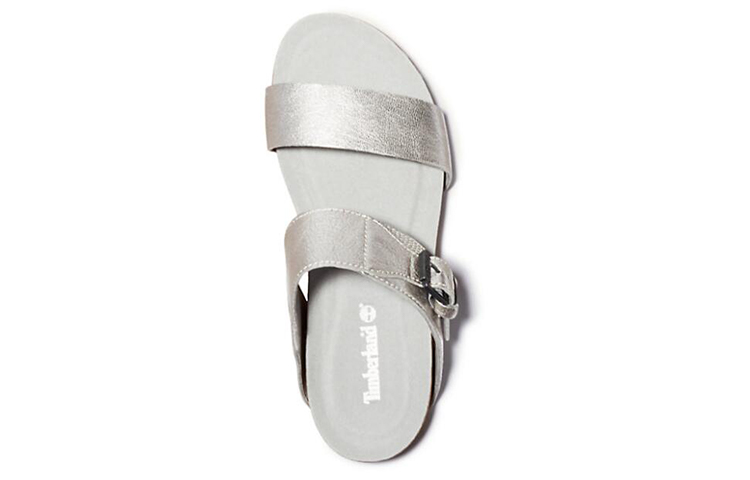 Lookbook 添柏岚 Malibu Wave 2波段涼鞋 銀