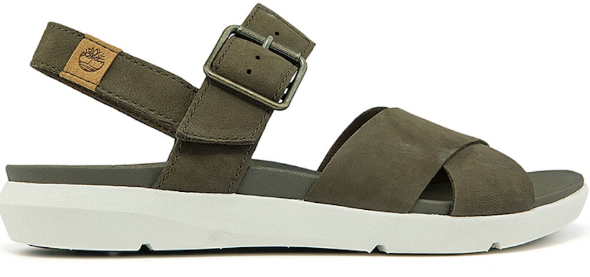 Timberland Malibu Waves Sandal 'Brown Green' A1TSWW Order Timberland Malibu Waves Sandal 'Brown Green' A1TSWW