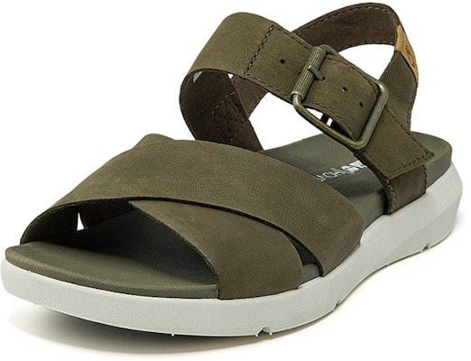 Timberland Malibu Waves Sandal 'Brown Green' A1TSWW Lookbook Timberland Malibu Waves Sandal 'Brown Green' A1TSWW