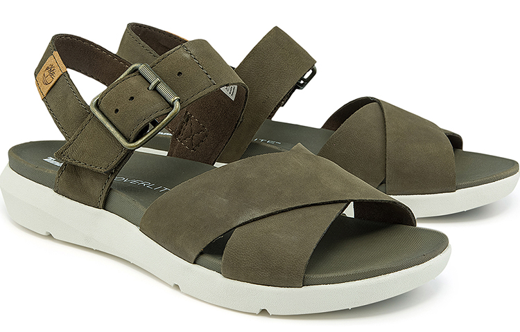 Shop Sandalias Timberland Malibu Waves 'Marrón Verde' A1TSWW