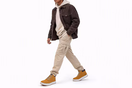 Order Timberland Maple Grove Sepatu Kulit Chukka Wide Fit 'Wheat' A5PRVW