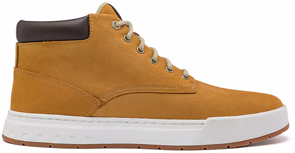 Lookbook Timberland Maple Grove Sepatu Kulit Chukka Wide Fit 'Wheat' A5PRVW