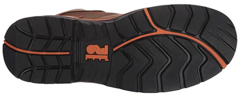 Shop Timberland添柏倫 潮流輕巧 中筒 工裝靴 深棕色
