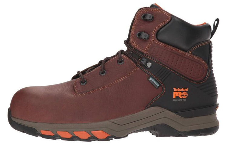 Timberland Mid-Top Casual Martin Boots 'Red Brown' 0186932F