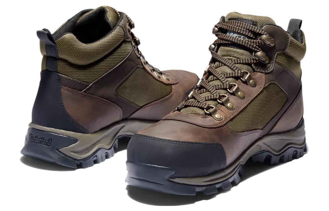 Lookbook Timberland添柏嵐 舒適時尚 耐磨防滑 中筒 戶外靴 棕綠