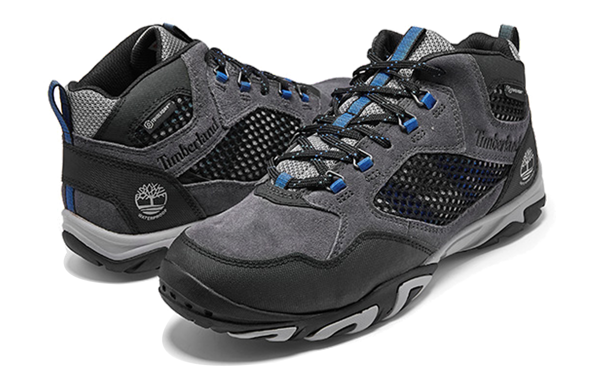 Timberland Mid-Top Running Sneaker 'Black Grey' 圖 5