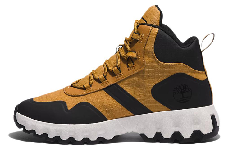 Timberland Mid-Top Sneaker 'Black Yellow' A2M5Y763