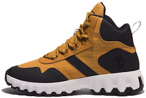 Timberland Mid-Top Sneaker 'Black Yellow' A2M5Y763 Timberland Mid-Top Sneaker 'Black Yellow' A2M5Y763