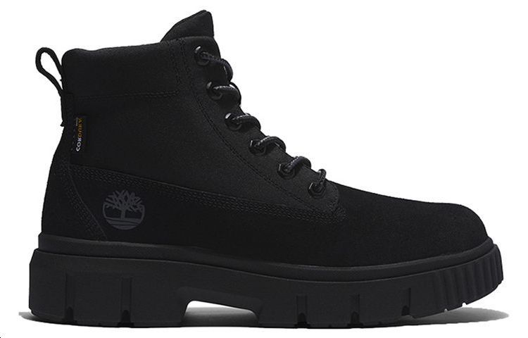 Order Timberland Mid-Top Waterproof Casual Outdoor Boots 'Black' A2M4E015