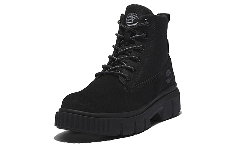 Lookbook Timberland Mid-Top Waterproof Casual Outdoor Boots 'Black' A2M4E015