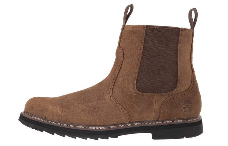 Timberland Mid-Top Work Bots &#x27;Deep Brown Comfort&#x27; 017DD6AD