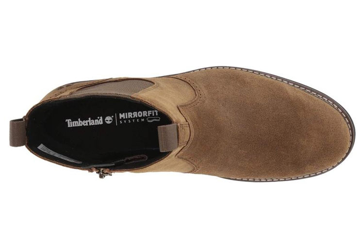 Lookbook Timberland Bottes Mi-Hautes Travail ''Confort Brun Foncé'' 017DD6AD